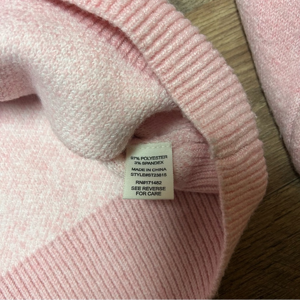 jessica simpson cute pink swan sweater - Picture 3 of 4